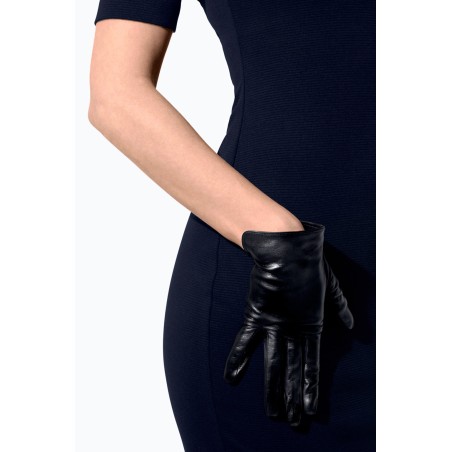 Luxury Gift Short glacé leather gloves On Hand Now