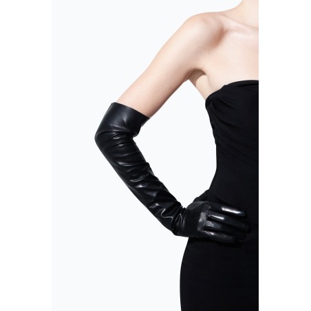 Luxury Gift Elegant long leather gloves