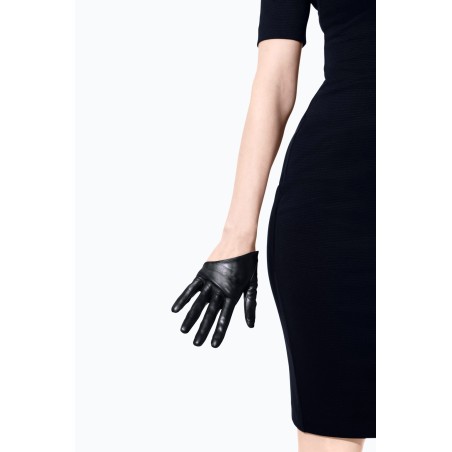 Luxury Gift Half scoop leather gloves Just Launched